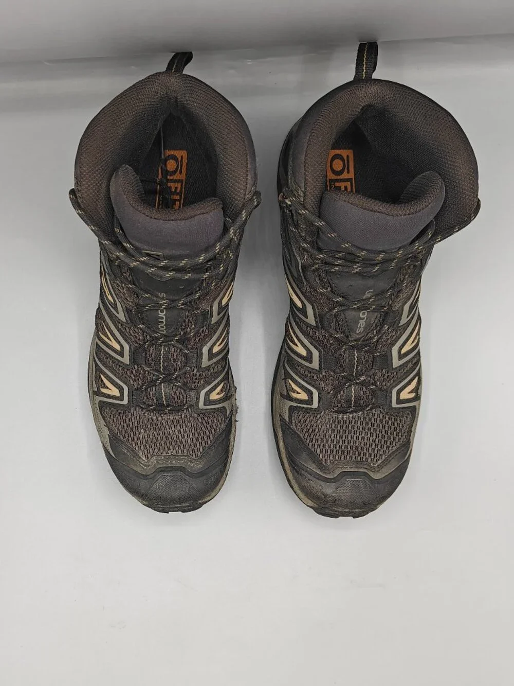 Salomon X Ultra Mid 3 Aero Shoes Men's Size 9 Hiking Trail Conta grip 410439